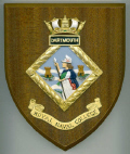 HAND PAINTED FULL SIZE SHIP'S BADGE - ANY SHIP OR SHORE ESTABLISHMENT